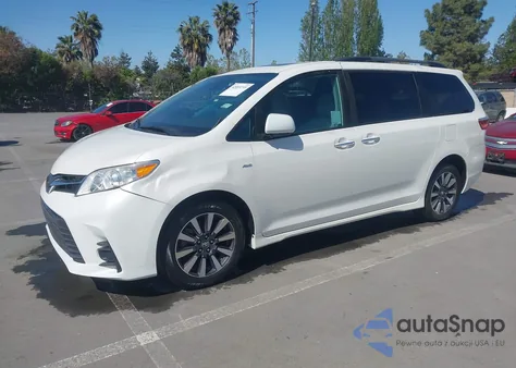 2019 Toyota Sienna Xle from USA, damaged, VIN 5TDDZ3DC1KS224861